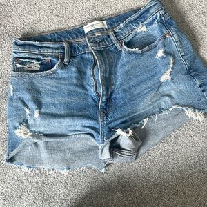 Abercrombie Jean Shorts - size 10